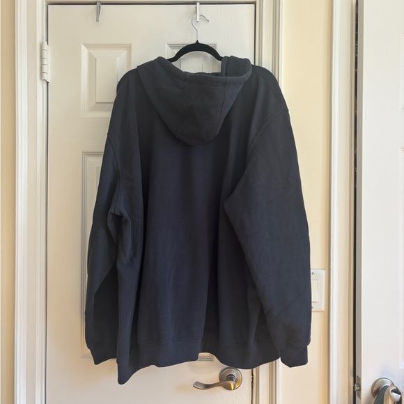 Carhartt Dark Blue Zip Up Workwear Hoodie Jacket, 3XL - Picture 4 of 6